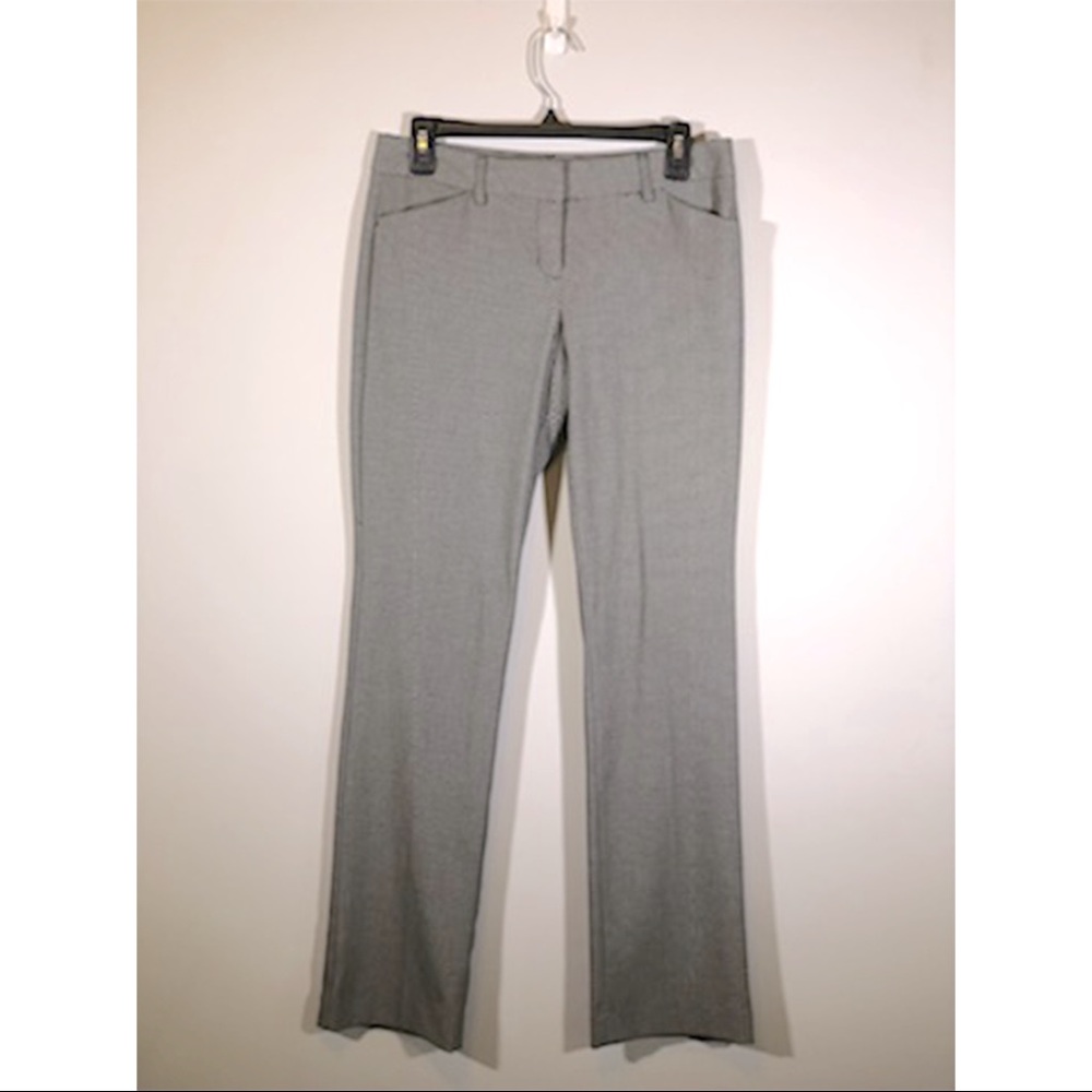 Express Twill Straight Ankle Pant